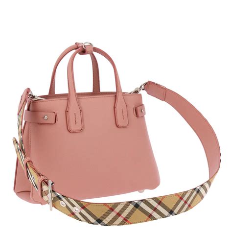 burberry pink leather|Burberry over the shoulder bags.